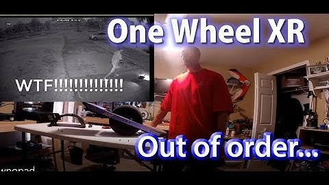 Front sensor pad is gone!  OneWheel XR