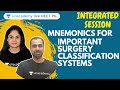 Mnemonics for Important Surgery Classification Systems  | Dr. Amrit & Dr. Jhanvi