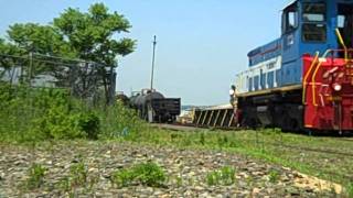 5/31/11: NYNJ Rail - unloading second carfloat: Pt 1 - Bush Terminal, Brooklyn, NY