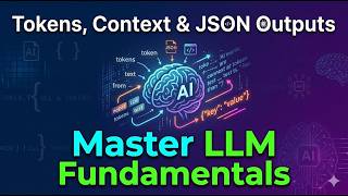 Master LLM Fundamentals: Tokens, Context Windows & JSON Outputs