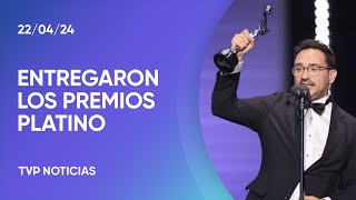 Se entregaron los premios Platino del cine iberoaméricano Resimi