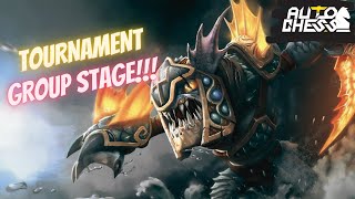 TOURNAMENT GROUP STAGE FULL GAMEPLAY!!! (Dota Auto Chess) screenshot 4