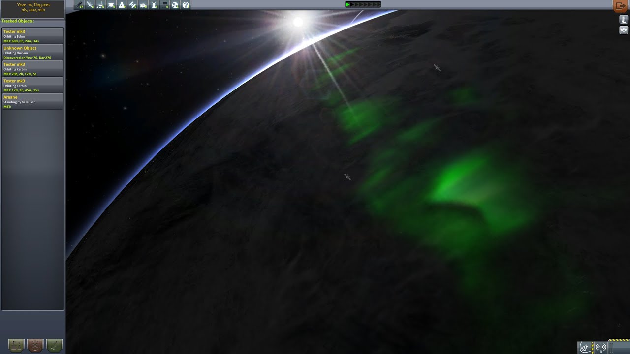 KSP RVE Procedural Aurora Test [Modding] - YouTube