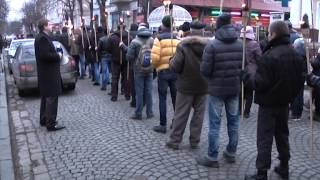 Смолоскипна хода у Тернополі, 1 січня 2014
