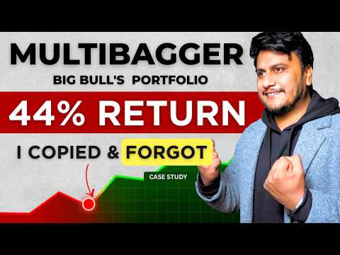 I Copied Big Bull's Multibagger Portfolio & Made 44% | Copycat Investing Case Study