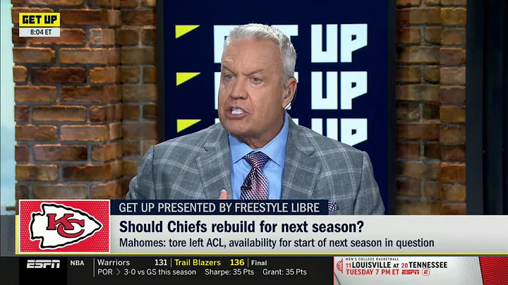 GET UP | Chiefs missed the playoffs because Mahomes decline before torn ACL injury - Rex Ryan