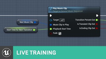 Building a Music System in Blueprints | Live Training | Unreal Engine Livestream