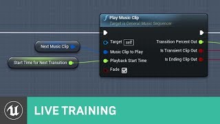 Building a Music System in Blueprints | Live Training | Unreal Engine Livestream