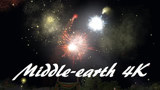 Middle-earth 4K  fireworks in Bree! 14th Anniversary Celebration 2021 in Bree Town, LOTRO