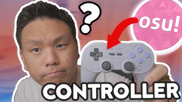 Is it possible to play osu on a controller?