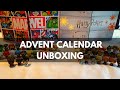 Marvel &amp; Harry Potter Funko Pop Advent Calendar unboxing