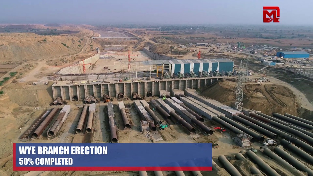 Kaleshwaram: Work Progress of Annaram Pump House as on 23 Jan 2019 | MEIL