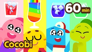 Jugo de Frutas! Canciones de Color y Frutay Más | Canciones para Niños | Cocobi