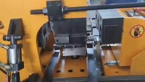 auto loading tube end former with holes punched in one machine