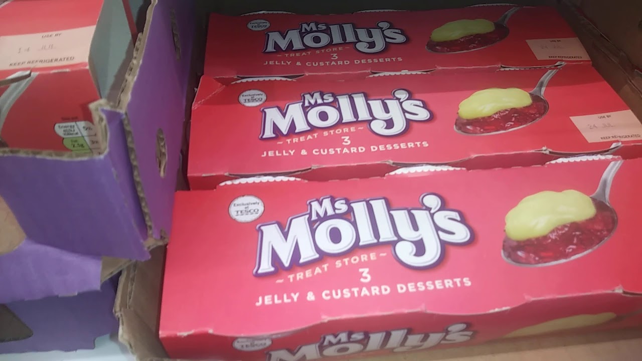 Tesco ms mollys new deserts selection YouTube