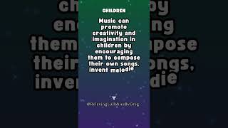 Music can promote creativity and imagination in children by encouraging them to