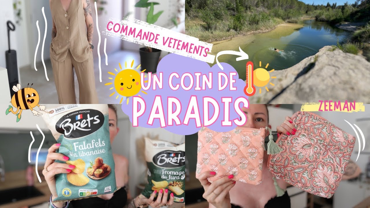 COIN DE PARADIS 🌞 COMMANDE VÊTEMENTS WAW 🤩 PASSAGE CHEZ ZEEMAN 🤏🏻