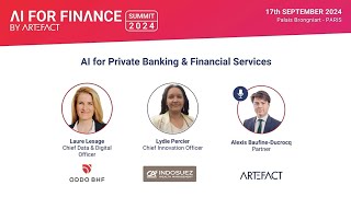 ODDO BHF & INDOSUEZ WEALTH MANAGEMENT on AI for Private Banking & Financial Services |AI for Finance