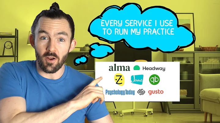 ALMA, Headway, ZocDoc, gusto, Jane, more. All the softwares and services I use in private practice.