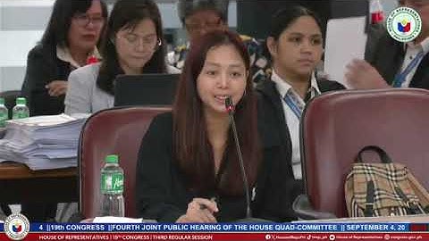 ICYMI 'MASYADO KANG PA CUTE!' Mga Congressman Napuno Na! Cassandra Ong's 'attitude' at House hearing