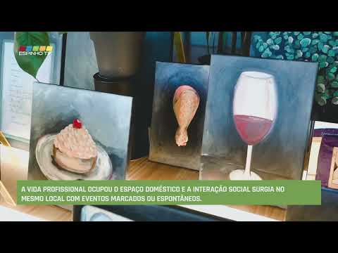 Instalação artística "Frente e verso de uma vida doméstica"  inaugurada no Museu