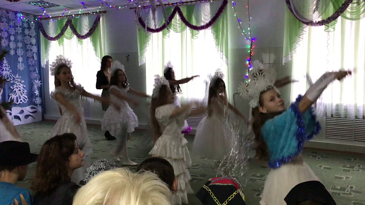 Колектив «Грація» танок Сніжинок. Матвіївська ЗОСШ інтернат.