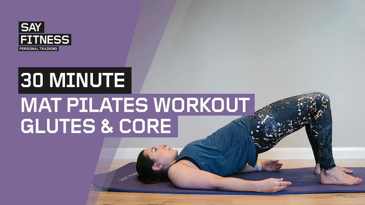 30 min Pilates Glute Workout  Pilates for Beginners 