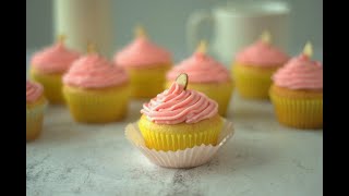Almond cupcakes recipe | How to make cupcakes