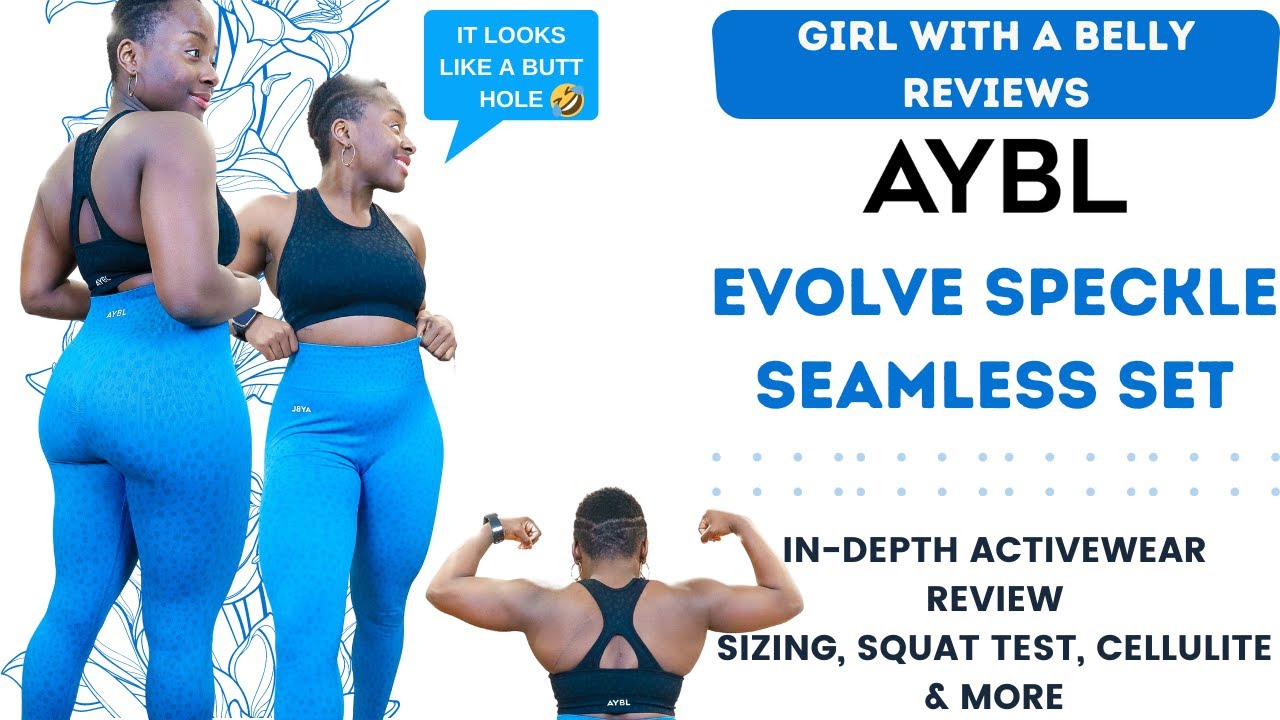 AYBL Evolve Speckle Seamless Leggings Review  Gymshark Adapt Animal Dupe  In-Depth Activewear Review 