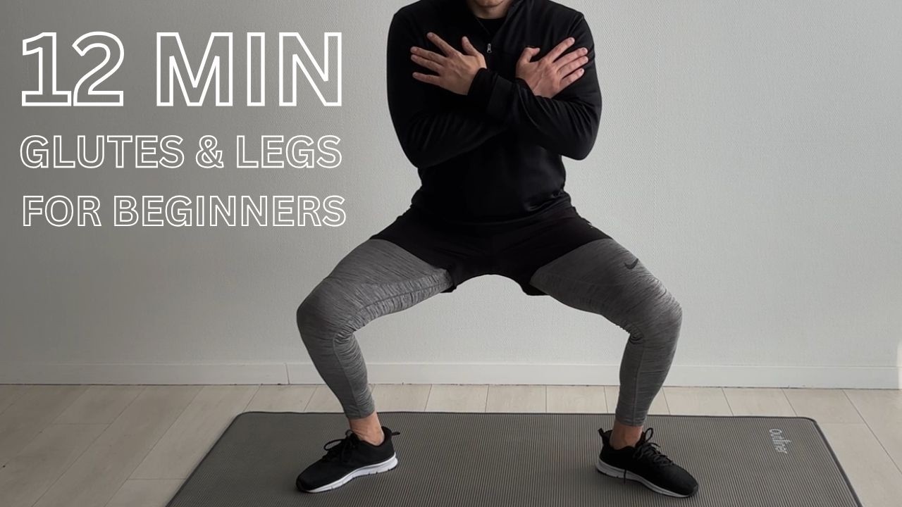 Glutes and Legs - Bodyweight Workout at Home for Beginners (no equipment)