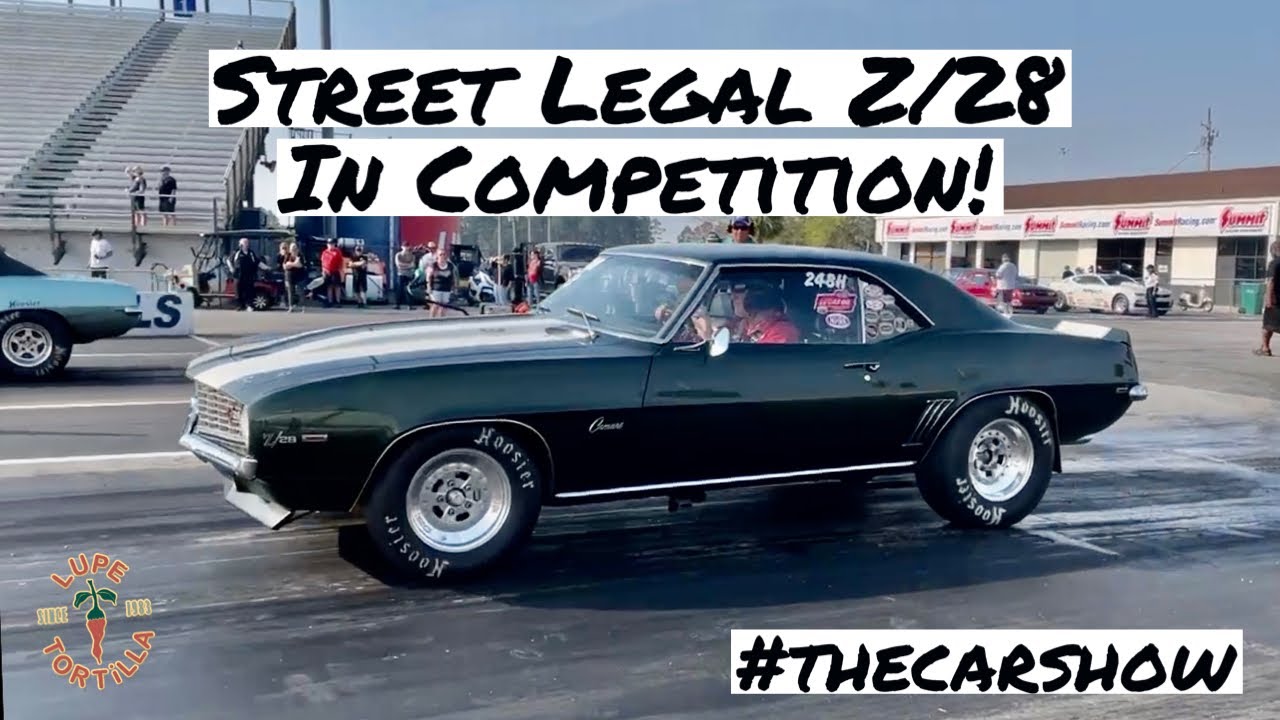 This Original 1969 Chevrolet Camaro Z/28 Still Runs 11S On The Drag Strip