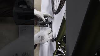 How to Install left Pedal on a Bicycle. Pedal Installation Made Easy ( Left Side)