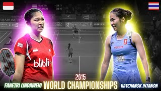 Ratchanok Intanon(INA) vs Fanetri Lindaweni(INA) Badminton Match Highlight | World Championship 2015