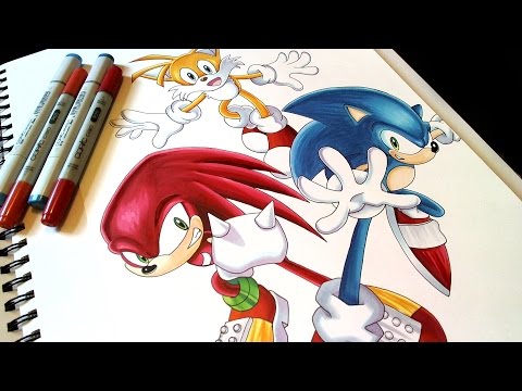 Drawing Tails Vs. Sonic | Doovi