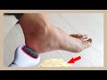 Je teste une rpe lectrique pour les pieds  qui veut du parmesan 