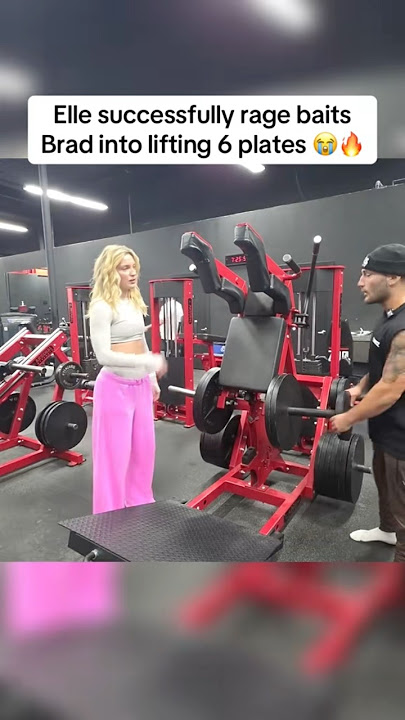 Brad gets Rage Baited into lifting 6 plates 😭