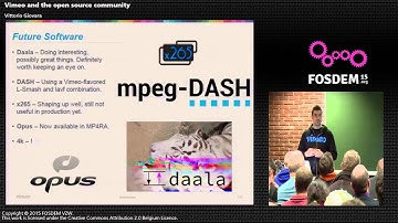 FOSDEM 2015 - Developer Room - Open Media - Me