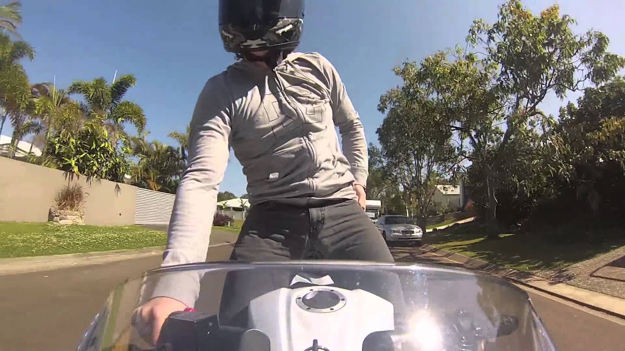 Ninja 300 Wheelie Fail