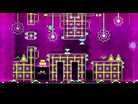 Geometry Dash - Just Processing by JustBasic (Weekly Medium demon)(3 coins)