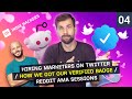 How I Got "Verified" on Twitter // Our "Hiring Funnel" For Content Marketers / Our Reddit tradition