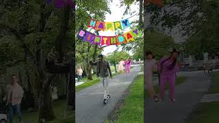 Happy Birthday Dance Shuffle