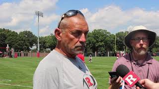 Vince Okruch talks training camp -- Rutgers Scarlet Knights Football