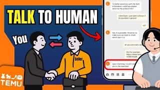 How to Talk to a Temu Support Agent to Connect with a Seller or Merchant 📲