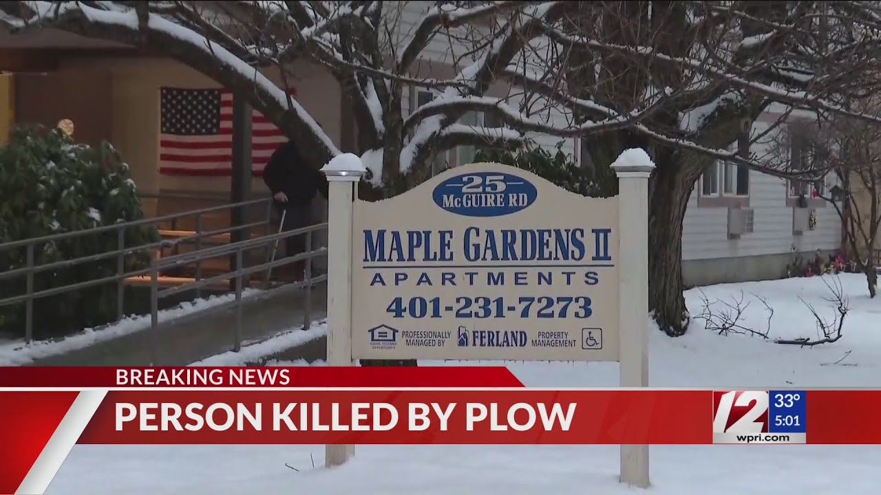 Woman hit, killed by snow plow in North Providence YouTube