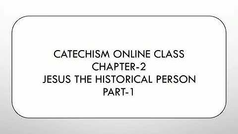 Syro Malabar Catechism | Lourdes Forane Church | Std- XI | Chapter 2 - Part I