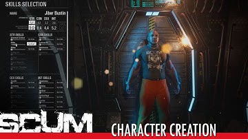 SCUM - Character creation & Customization [Pre-alpha]