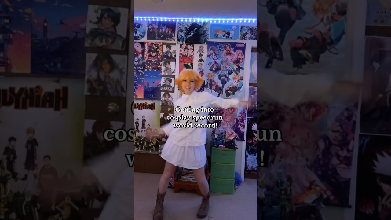 This was accidentally filmed on another acc & I just forgot abt it LOL #emmacosplay #tpncosplay #tpn
