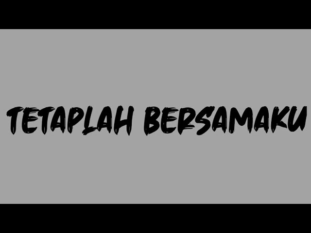 Tetaplah Bersamaku - Nobitasan | Cover By Tegar Septian (Unofficial Lirik) class=