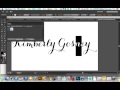 Create glitter text in Adobe Illustrator