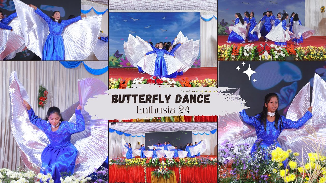 Butterfly Dance Enthusia 24 Annual Day Celebration 2024 - YouTube